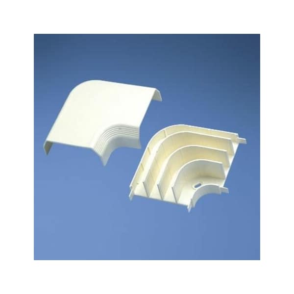 Fitting, Right Angle, T70, Wh, 6.30" W, 1.74" H, 6.30" L, Off White